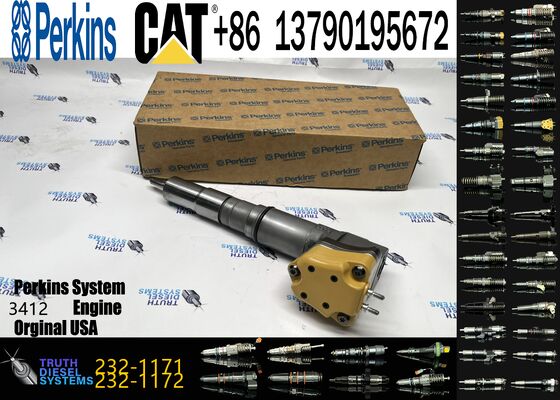 Fuel Injector 174-7526 232-1171 232-1183 20R-0758 10R-1267 10R-1266 1747526 20R-0758 for CAT 3412 3408 Engine