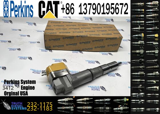 High Quality Common Rail Fuel Injector 232-1175 for 3412E 3408 3408E Engine