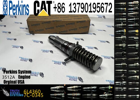 Genuine 6L-4360 Fuel Injector Brand Remanufactured 6L4360 Diesel Engine Parts for Ccaterpillar 3512A for Construction Machinery