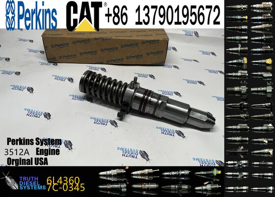 Genuine 6L-4360 Fuel Injector Brand Remanufactured 6L4360 Diesel Engine Parts for Ccaterpillar 3512A for Construction Machinery
