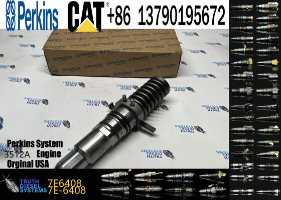 Diesel Engine Pump Parts HEUI Diesel Fuel Injector 7E6408 7E-6408 for Excavator Engine 3512A