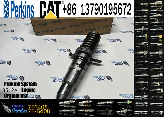 Diesel Engine Pump Parts HEUI Diesel Fuel Injector 7E6408 7E-6408 for Excavator Engine 3512A