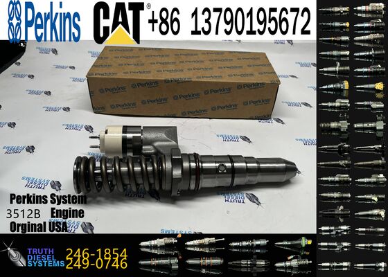 Excavator Accessories Fuel Injector 230-3255 246-1854 for 3508C/3512C/3516C Construction Machinery with 6 Month Warranty