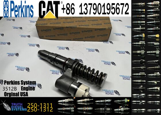 Fuel Injector 250-1311 2501311 10R-1279 10R1279 2461854 diesel Fuel Injector for Ccaterpillar CAT Engine Parts 3516B 3512B 3508B