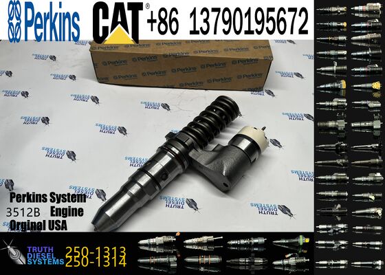 250-1313 Fuel Injector 2501313 Construction Machinery Excavator Parts for 3516B 3512B Engine 776D 784C Tractor 854G Wheel Dozer