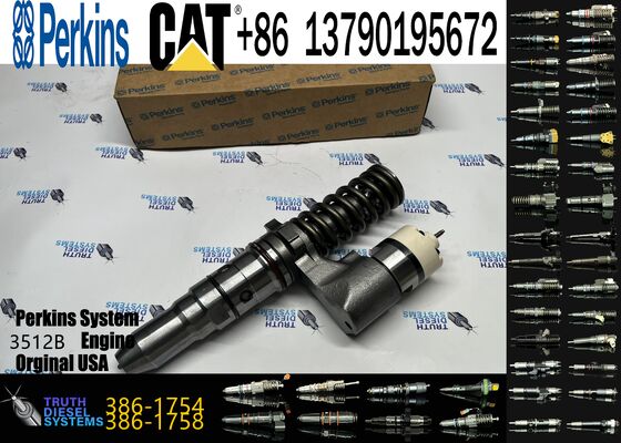 Common Rail Fuel Injector 386-1754 3920206 386-1758 3861758 250-1306 2501306 132-0202 Injector for Ccaterpillar 3508 3512 Engine