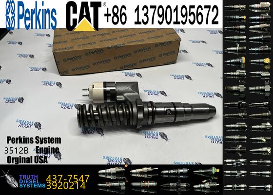Common Rail Fuel Injector 437-7547 20R-2296 793C 793D Injector for erpillar Machinery Diesel Engine Parts