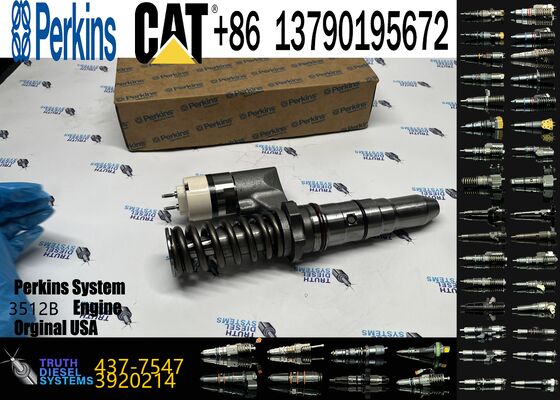 Common Rail Fuel Injector 437-7547 20R-2296 793C 793D Injector for erpillar Machinery Diesel Engine Parts