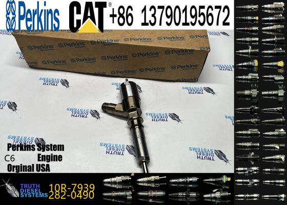 Diesel Fuel Injectors 320-0688 3200688 10R-7939 2645A747 Injector Fuel for Ccaterpillar D6N C6.6 Engine Parts Excavator Accessory