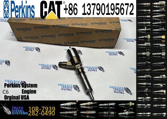 Diesel Fuel Injectors 320-0688 3200688 10R-7939 2645A747 Injector Fuel for Ccaterpillar D6N C6.6 Engine Parts Excavator Accessory