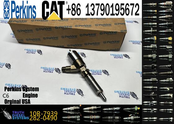 Diesel Fuel Injectors 320-0688 3200688 10R-7939 2645A747 Injector Fuel for Ccaterpillar D6N C6.6 Engine Parts Excavator Accessory