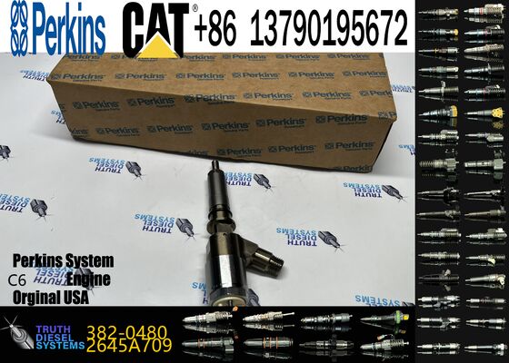 2645A709 Common Rail Injector 320-0680 2645A709 295-9130 382-0480 282-0490 for C6 C6.6 1106D-E66TA Engine