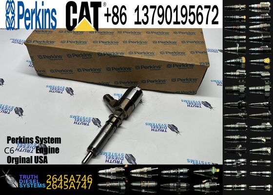C6.4 C6.6 Engine Fuel Injector 3264700 3200680 10R7671 2645A746 for Excavator 320D 323D Diesel Construction Machinery Parts