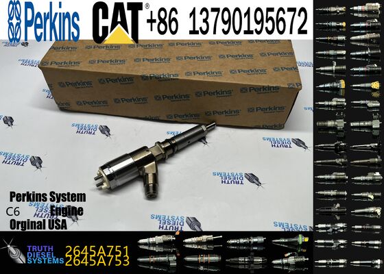 High Quality New Fuel System Parts Diesel Fuel Injector 320-0655 2645A751 1106D-E66TA for Ccaterpillar CAT C6.6 Perkins