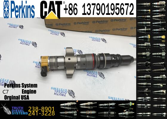 Fuel Injector 238-8901 2388901 Excavator Parts for C7 Engine Common Rail Engine 320D2 Genuine Original 6 Months