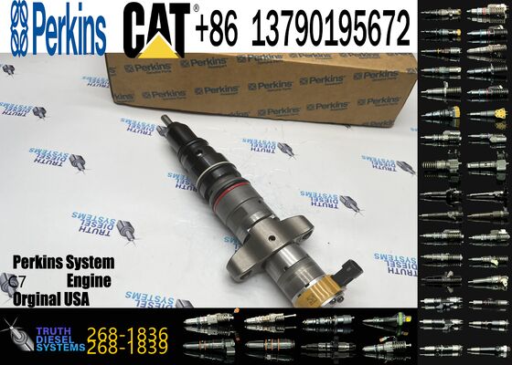 Diesel Common Rail Injector 268-1836/295-1412 Compatible with for Engine C7 Forwarder 584/584HD