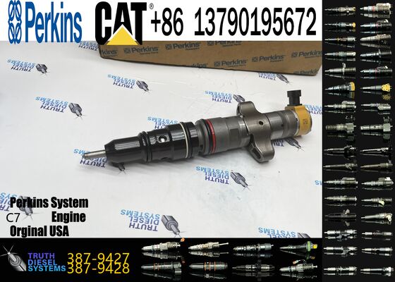 High Performance HEUI Diesel Fuel Injector 387-9427 3879427 10R-7225 10R7225 for CAT C7 Engine E320D Excavator