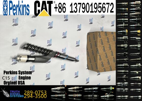 Genuine for Ccaterpillar Fuel Injector 289-0753 2890753 New Engine Part for Ccaterpillar C15 Diesel Construction Machinery Parts