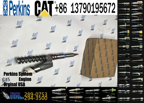 Genuine for Ccaterpillar Fuel Injector 289-0753 2890753 New Engine Part for Ccaterpillar C15 Diesel Construction Machinery Parts