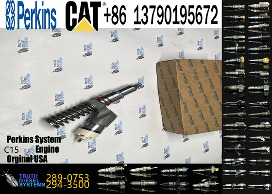 Genuine for Ccaterpillar Fuel Injector 289-0753 2890753 New Engine Part for Ccaterpillar C15 Diesel Construction Machinery Parts