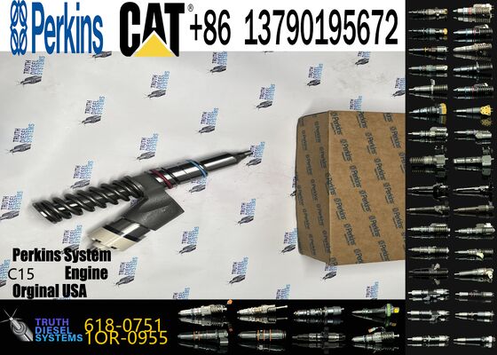 Excavator Part Fuel Injector Assembly 618-0751 253-0617 374-0751 6180751 2530617 3740751 for Engine C15 C18 C27 C32 CAT
