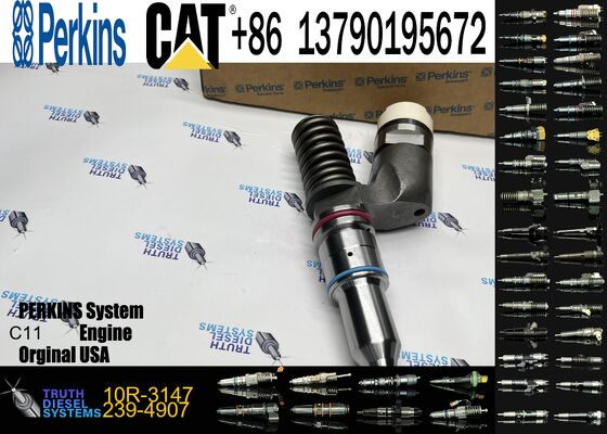 C11 Fuel Injector 249-0712 2490712 10R3147 10R-3147 for Parts 14M, 725, 730, 966H, C11, R1600H, R1700G, RM-300