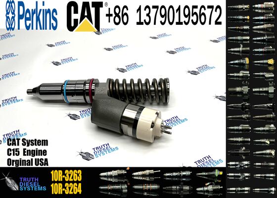 Fuel Injector 244-7716 249-0709 10R-1273 10R-9236 253-0614 10R-3263 253-0615 10R-3264 Fits for C15 Engine Excavator Truck Parts engine spare Auto vehicle parts