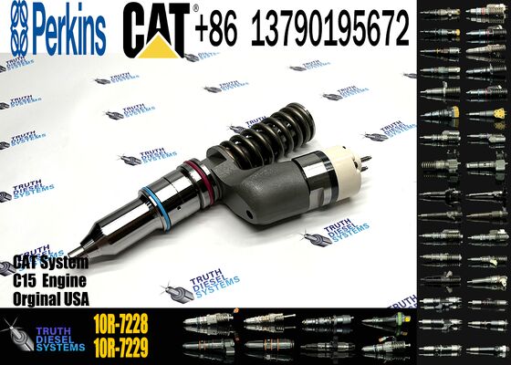 Excavator Injector 2113028 211-3028 10R7228 10R-7228 for C18 Engine Parts Diesel Nozzle Assembly