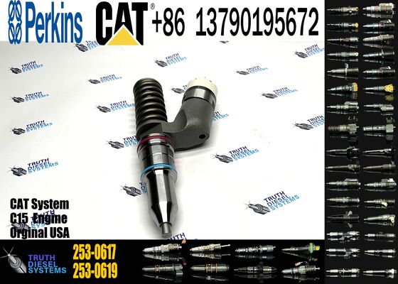 Diesel FUEL injector 211-3025 10R-7231 253-0616 249-0709 253-0614 253-0615 253-0617 Injector Fuel INJECTOR for C15 C18Engine